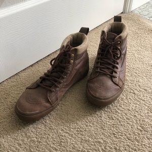 Vans Off the Wall MTE High Top brown men’s size 11